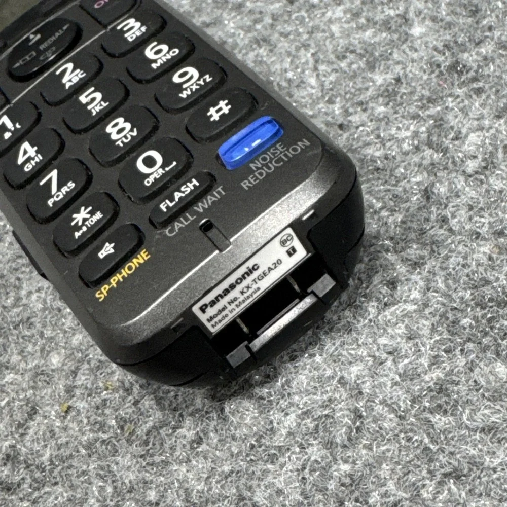 Used Panasonic KX-TGEA20 Accessory Extra Cordless‎ Phone Handset